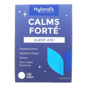 Hyland's - Sleep Aid Calms Forte - 1 Each-100 Tab Hyland's - Sleep Aid Calms Forte - 1 Each-100 Tab
